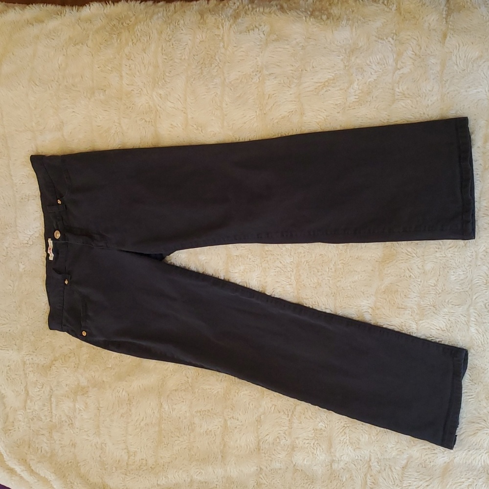 Black Versace Jeans Pants